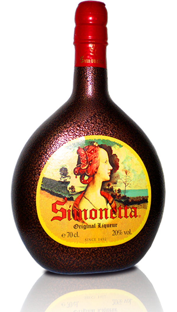 Simonetta Original Liqueur 70cl con Reflejo Simonetta Original Liqueur 70cl con Reflejo
