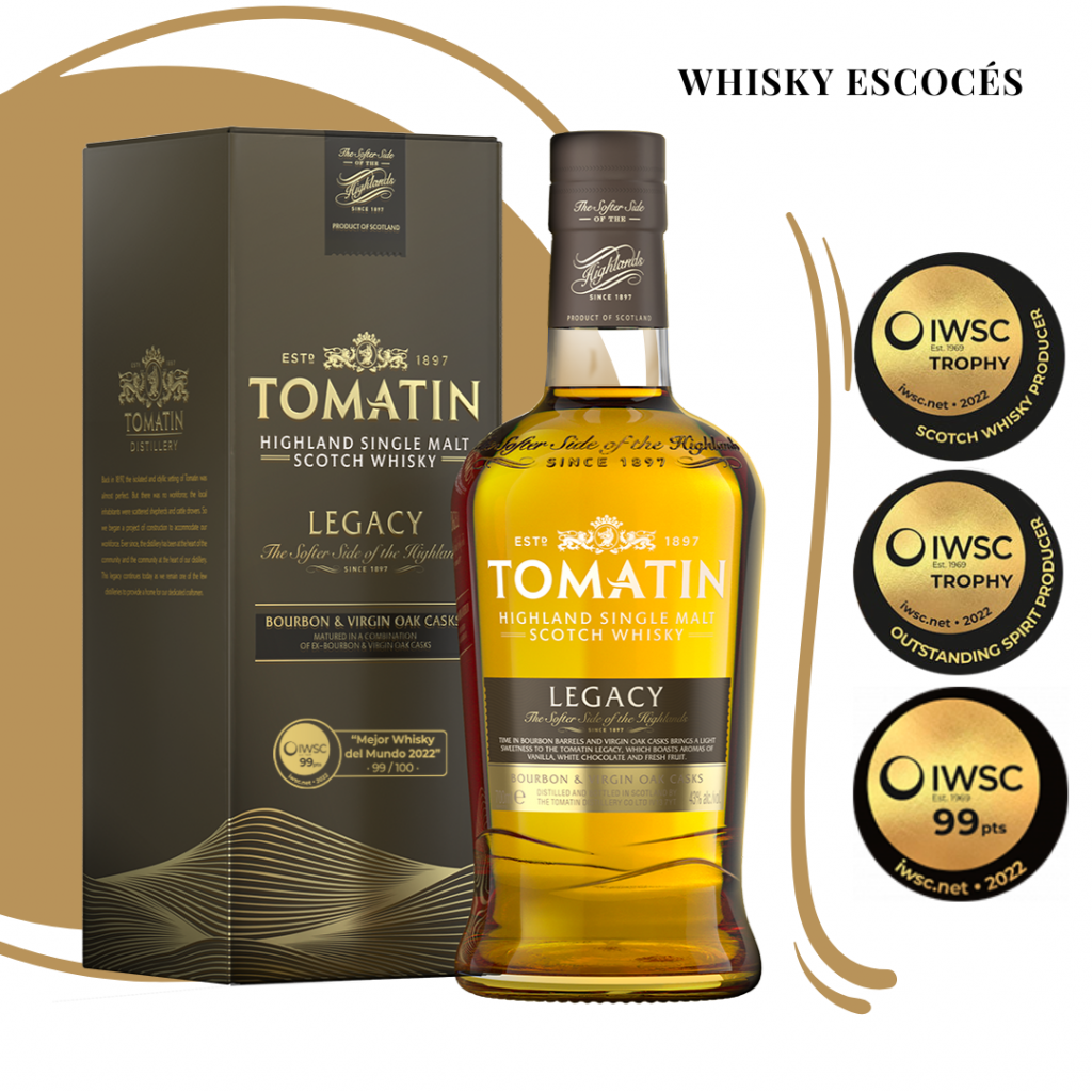 Tomatin Legacy mejor whisky del mundo Los mejores whiskies calidad precio para regalar esta Navidad