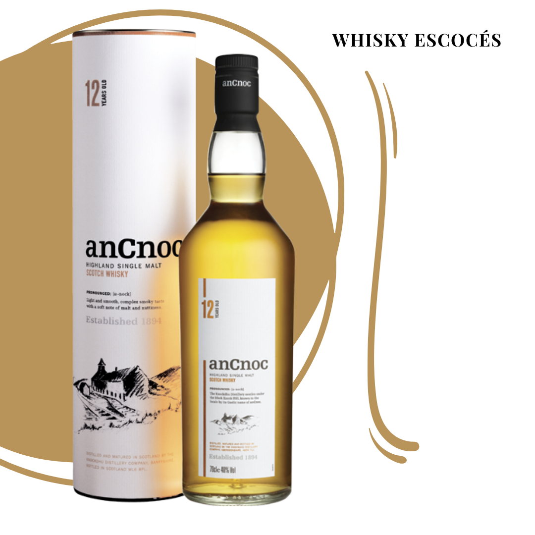 Ancnoc 12 Los mejores whiskies calidad precio para regalar esta Navidad