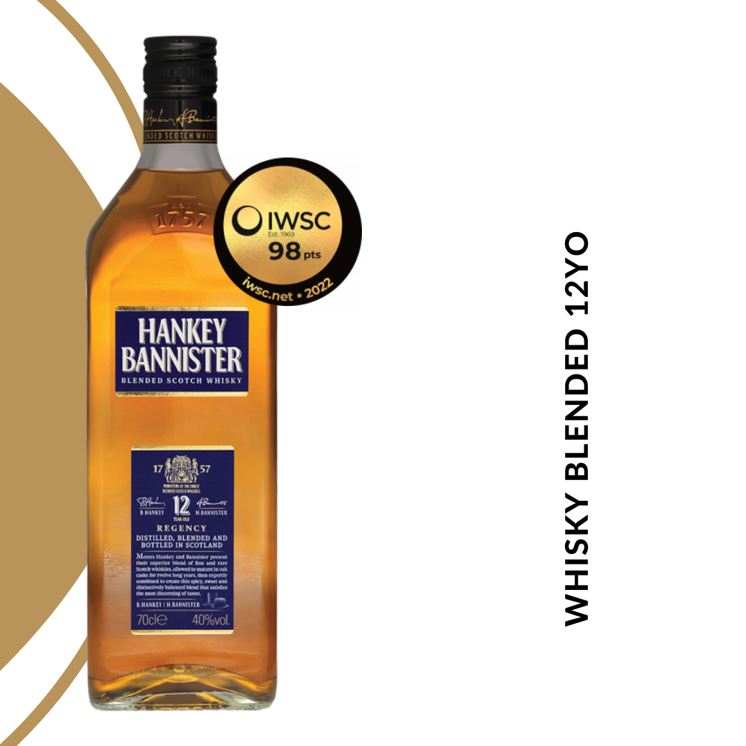 Hankey Bannister 12 años blended whisky Los mejores whiskies calidad precio para regalar esta Navidad