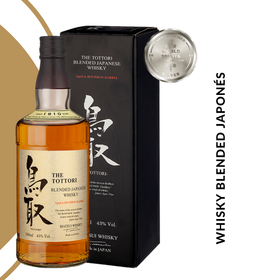 The Tottori Blended Japanese Whisky Los mejores whiskies calidad precio para regalar esta Navidad