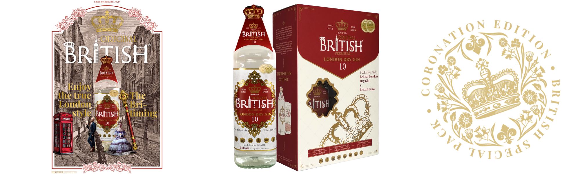British Coronation Edition British Gin